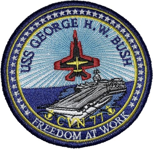 يو إس إس جورج إتش دبليو. تصحيح بوش CVN-77 – خياطة in Kuwait