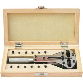 Jumbo Waterproof Watch Jaxa Type Case Opener with Wooden Box Capacity 19-60mm in Saudi Arabia