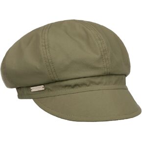Seeberger Rainy Day Newsboy Cap Women Olive One Size in Saudi Arabia