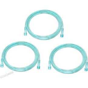 Oxygen Tubing 3 Pack, 10Ft Green Crush Resistant, Non Kinking, Universal Interface, Individually Packaged in Saudi Arabia