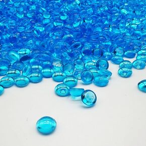 Dorothy Clear Acrylic Slime Charms Beads,7x4mm 2000Pieces Plastic Mini Fishbowl Beads,Flat Vase Fillers Beads for Home Decor,Wedding Centerpieces,Floral Designs, Aquarium Fish Tank in Saudi Arabia