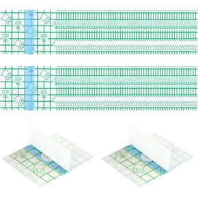Square Waterproof Ear Stickers Covers for Shower, Disposable Hypoallergenic Swimming Ear Stickers with Soft Cotton Ear Plugs, Suitable for Family Use by Bathing (120PCS, L) (Square L-120) in Saudi Arabia