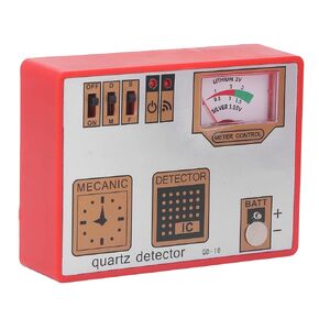 Watch Quartz Tester, Portable 3 in 1 Battery Testing Demagnetization Pulse Checking Tool for Repair Bench Hobbyists ABS 1 Piece in Saudi Arabia