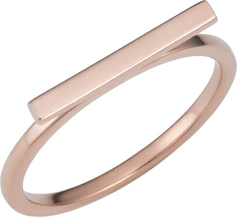 Kooljewelry خاتم من الذهب عيار 14 قيراط (الذهب الأصفر، الذهب الأبيض أو الذهب الوردي) in Kuwait