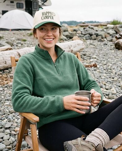 Premium Embroidered Hat | Happy Camper Hat in Kuwait