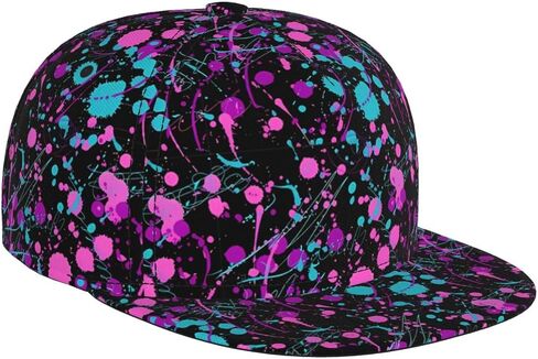 قبعة بيسبول للرجال والنساء، قبعة Snapback ذات حافة مسطحة قابلة للتعديل، قبعة عصرية بنمط الهيب هوب in Kuwait