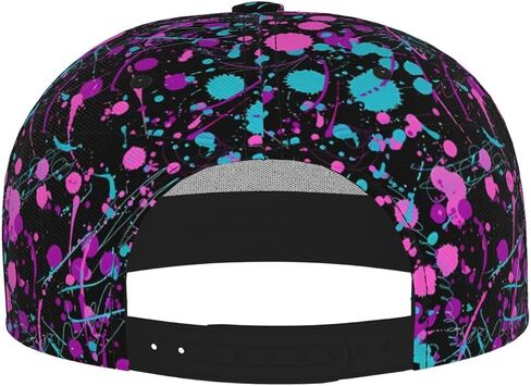 قبعة بيسبول للرجال والنساء، قبعة Snapback ذات حافة مسطحة قابلة للتعديل، قبعة عصرية بنمط الهيب هوب in Kuwait