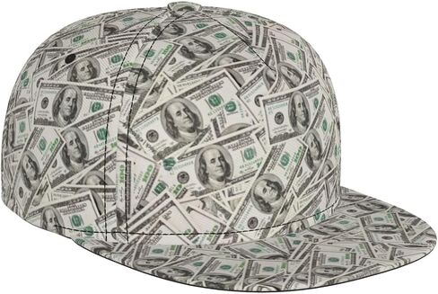 قبعة بيسبول للرجال والنساء، قبعة Snapback ذات حافة مسطحة قابلة للتعديل، قبعة عصرية بنمط الهيب هوب in Kuwait