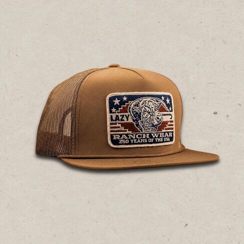 Lazy J Ranch Freedom Classic Rope Trucker Hat in Kuwait
