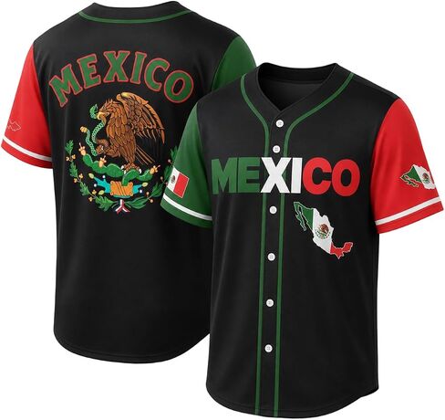Baseball Jersey Shirt Men Baseball Player T-Shirt Game Day Fans Graphic Tees Quick-Dry Button up Short Sleeve in Kuwait