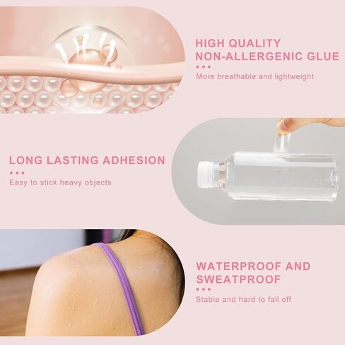Fashion Double Sided Tape for Clothes Body Tape Strong Adhesive Waterproof Skin Dress Tape in Kuwait