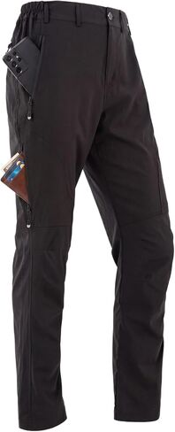 Gash Hao Men's Lightweight Hiking Pants Waterproof 6 Zipper Pockets Quick Dry Work Travel Fishing Outdoor Athletic Pants in Kuwait