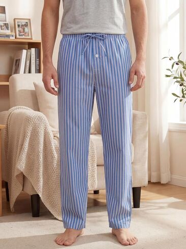 Latuza Men's 34"/36"/38" Inseam Tall Pajama Pants Cotton Lounge Pants Extra Long in Kuwait