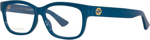 Gucci GG1341O 003 Blue Rectangular 55mm Women's Eyeglasses in Saudi Arabia
