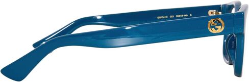 Gucci GG1341O 003 Blue Rectangular 55mm Women's Eyeglasses in Saudi Arabia