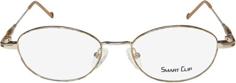 234 Eyeglass Frame/Glasses Full-Rim With Optional Sunglass Clip-Ons [50-17-135, havana/gold] in Saudi Arabia
