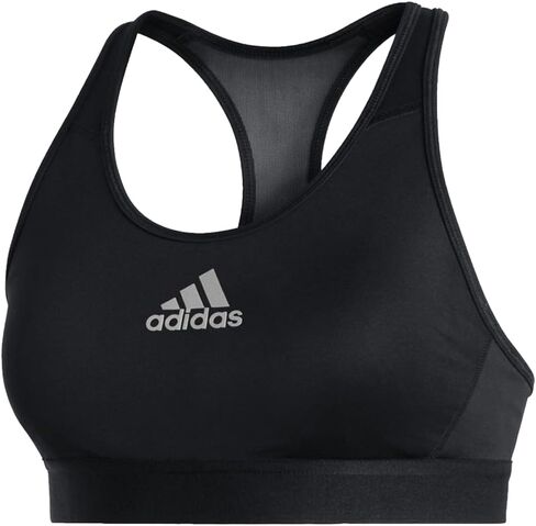 حمالة صدر رياضية من Adidas Tech Fit متوسطة الدعم باللون الأسود مقاس XS in Kuwait