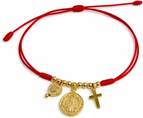 THE CATHOLIC COMPANY Corded Rosary Bracelet, Handmade Adjustable Woven Faith Bracelet for Women & Men in Saudi Arabia
