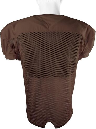 TAG Adult Practice Football Jersey, Belt-Length, Large/X-Large, Brown in Saudi Arabia