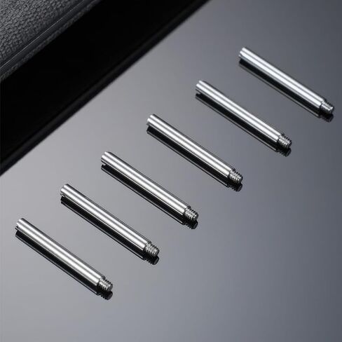 BEHLINE 4Pcs Stainless Steel Screws for Link Pin Replacement for Submariner Datejust Oyster GMT Watch in Kuwait