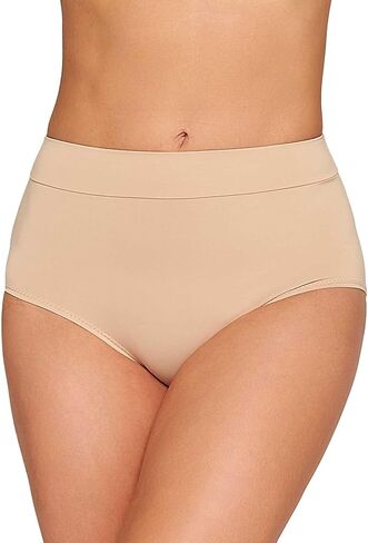 Ilusion Women's High Waisted Smoothing Microfiber Panty 1551 in Saudi Arabia