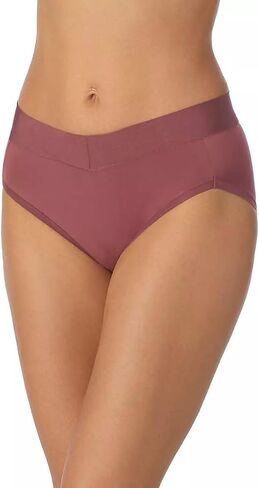 Carole Hochman Womens 5-Pack Midnight Hi-Cut Brief (US, Alpha, Medium, Regular, Regular, Skipper Blue/Baby Lavender/Lotus/Rugby Tan/Nocturne) in Kuwait