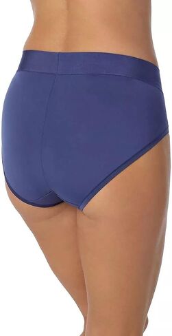 Carole Hochman Womens 5-Pack Midnight Hi-Cut Brief (US, Alpha, Medium, Regular, Regular, Skipper Blue/Baby Lavender/Lotus/Rugby Tan/Nocturne) in Kuwait
