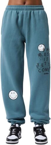 Samii Ryan Women's Smiley Moving Forward Sweatpants in Saudi Arabia