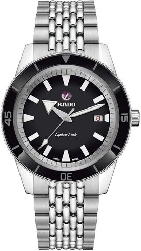 Rado Captain Cook Automatic Black Dial Men's Watch R32505153 in Kuwait
