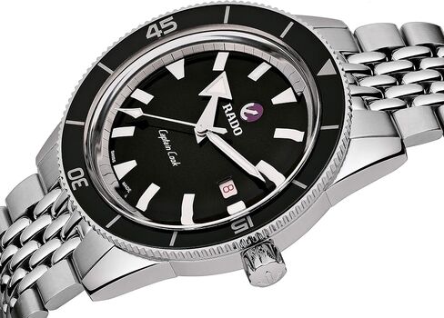 Rado Captain Cook Automatic Black Dial Men's Watch R32505153 in Kuwait