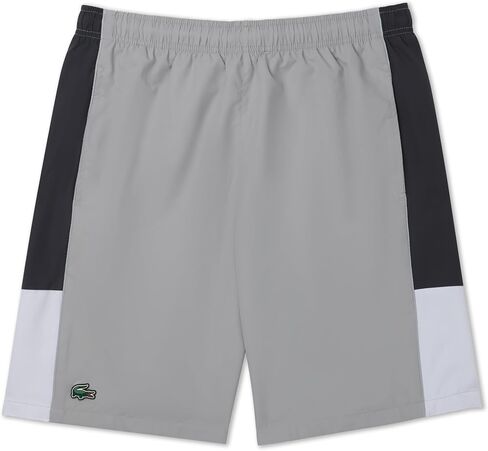 Lacoste Men's Lightweight Recycled Taffeta Shorts with Side Piping in Kuwait