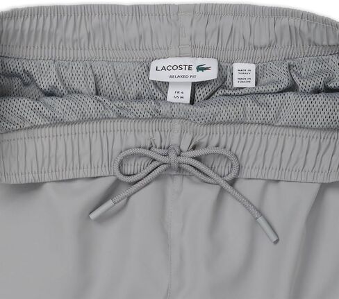 Lacoste Men's Lightweight Recycled Taffeta Shorts with Side Piping in Kuwait