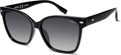 SOJOS Trendy Square Oversized Polarized Sunglasses for Women Retro Womens Shade SJ2682 in Kuwait