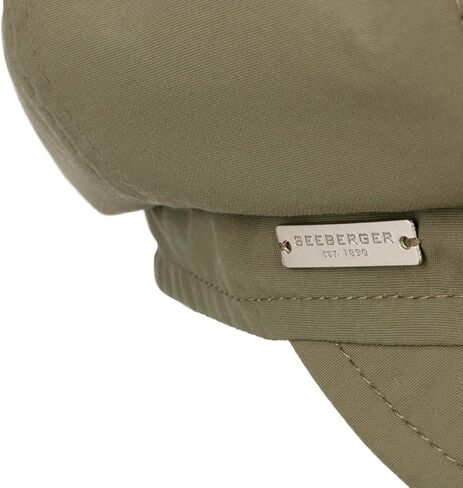 Seeberger Rainy Day Newsboy Cap Women Olive One Size in Saudi Arabia