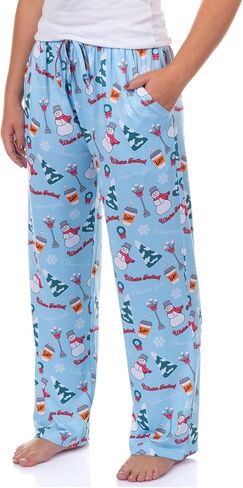 INTIMO Gilmore Girls Pajamas Women's Winter Festival Allover Design Lounge Sleep Pants in Saudi Arabia
