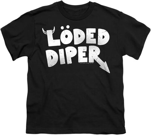 Popfunk Classic Diary of a Wimpy Kid LÖDED DIPER Distressed Logo Unisex Toddler T Shirt in Kuwait