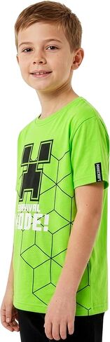Minecraft Creeper Shirt, Gaming Kids T Shirt For Boys, Creeper Boys Tshirt in Kuwait