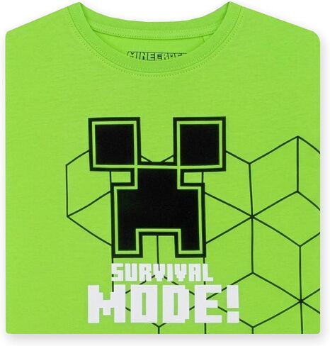 Minecraft Creeper Shirt, Gaming Kids T Shirt For Boys, Creeper Boys Tshirt in Kuwait