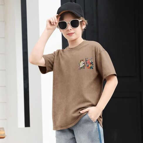 Boys Christian Graphic Tees Jesus YHWH Shirt for Kids God Faith Acid Wash Tshirt Bible Verse Religious T Shirts Tops in Saudi Arabia