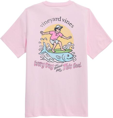 Vineyard Vines Boys' Boys' Edstfg Surfer Short-Sleeve Pocket Tee in Kuwait
