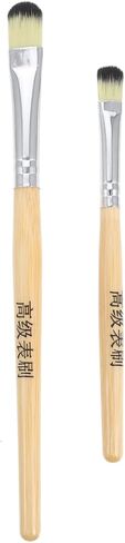 Cabilock Watch Cleaning Brush 2-Pack Small Soft Bristle Watch Repair Tool with Comfortable Wooden Handle for Precise Part Maintenance in Saudi Arabia