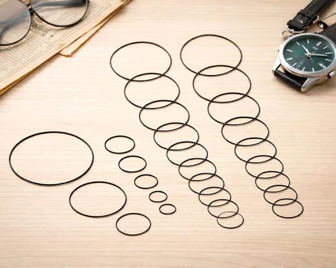 84 Pcs O Ring Watch Gasket 0.6 13-40mm Watch Gasket Replacement Set Rubber O Ring Kit Watch Back Seal (3 Packs) in Saudi Arabia