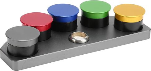 Estink Watch Oiler Kit Watch Repairing Oiler Stand Maintenance Tools 5 Colored Oil Dishes with Alloy for Lubrication in Kuwait