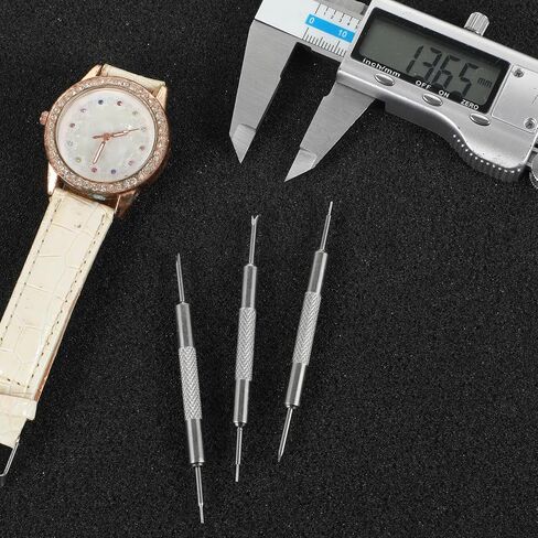 Mabor 3 Pack Stainless Steel Spring Bar Tool Double-Ended Watch Band Removal Link Kit Pin Resizing Repair Fix Sizing Adjustment Remover Accessories for Wristwatch Strap Replacement 3.03 Inch in Kuwait