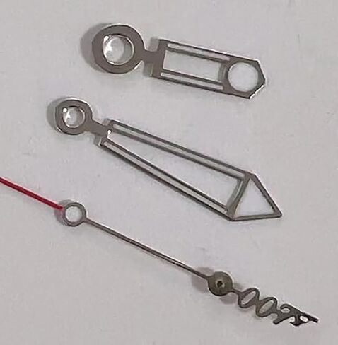 3-Hand Green Luminous Watch Hands Set Fit for 8215/8200/Mingzhu 2813 Movement Movements DIY Watch Repair-8 * 12 * 13MM in Saudi Arabia