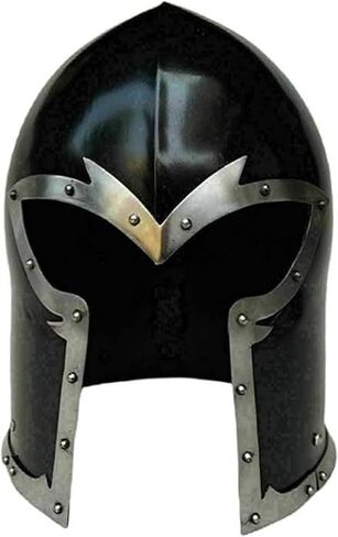 Magneto-Inspired Wearable Helmet with A Barbuta-Style Medieval Design for Cosplay, Roleplay,LARP in Saudi Arabia