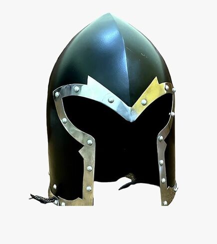 Magneto-Inspired Wearable Helmet with A Barbuta-Style Medieval Design for Cosplay, Roleplay,LARP in Saudi Arabia