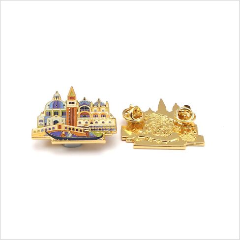 Enamel Pin - Venice. Collector’s Edition, Durable & Stylish Souvenir Pin for Backpacks, Jackets, Hats, and Accessories in Kuwait