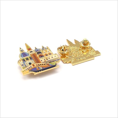 Enamel Pin - Venice. Collector’s Edition, Durable & Stylish Souvenir Pin for Backpacks, Jackets, Hats, and Accessories in Kuwait