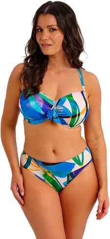 سروال بيكيني نسائي من Fantasie Swim ذو ارتفاع متوسط ​​من Molokai Shores in Kuwait